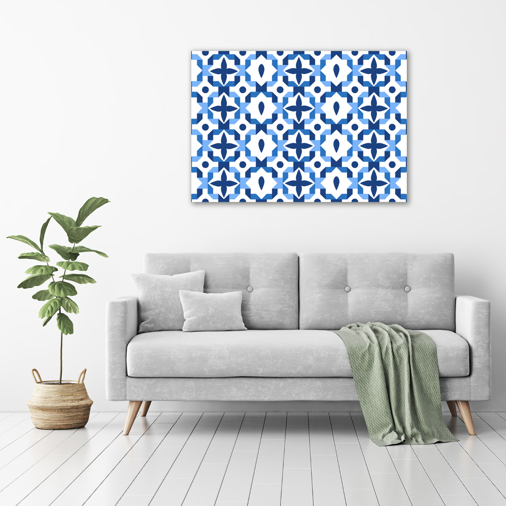 Acrylic wall art Geometric background