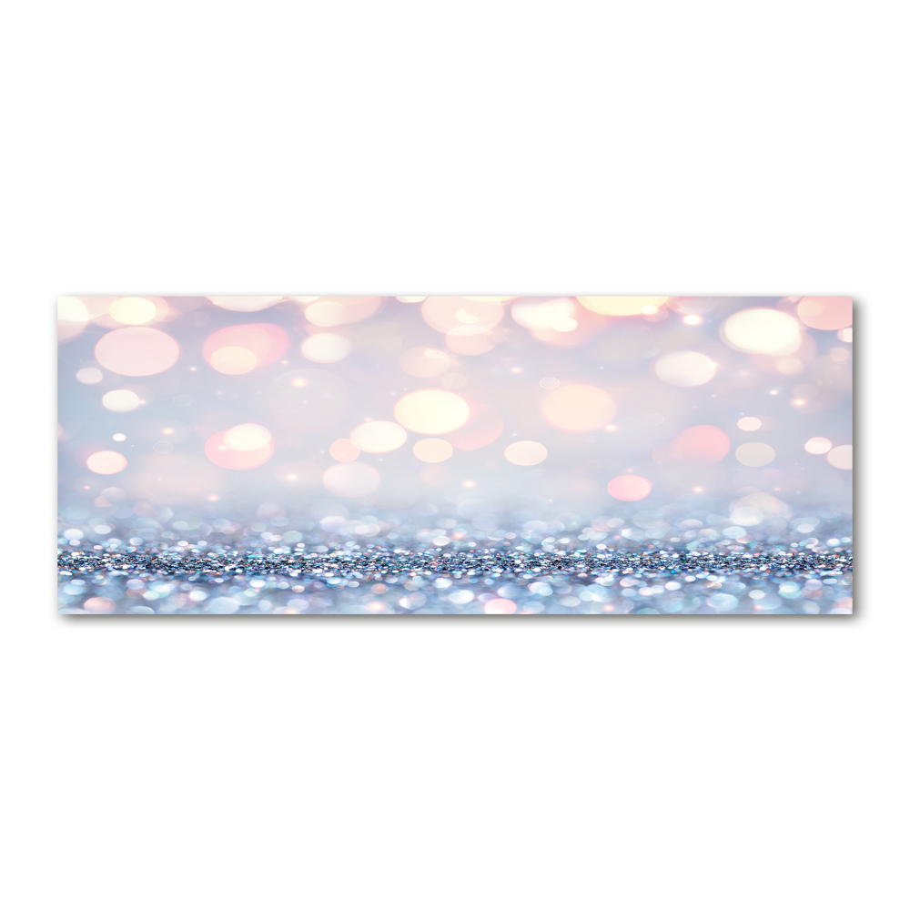 Wall art acrylic Shiny background