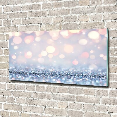 Wall art acrylic Shiny background