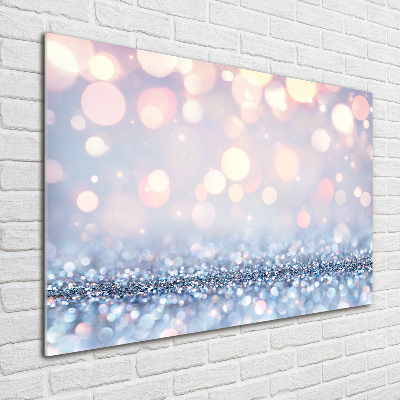 Wall art acrylic Shiny background