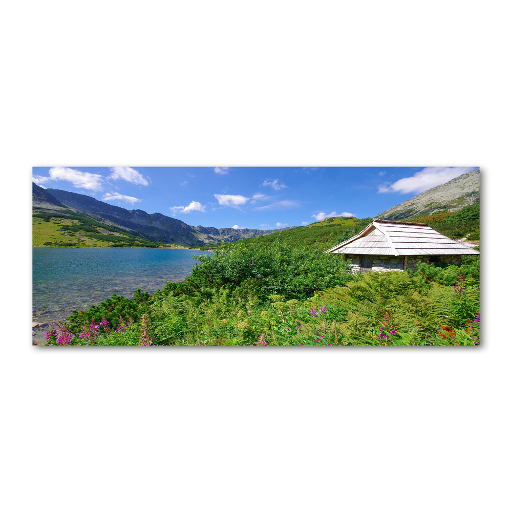 Acrylic wall art House in the Tatra Mountains