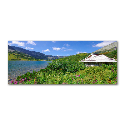 Acrylic wall art House in the Tatra Mountains