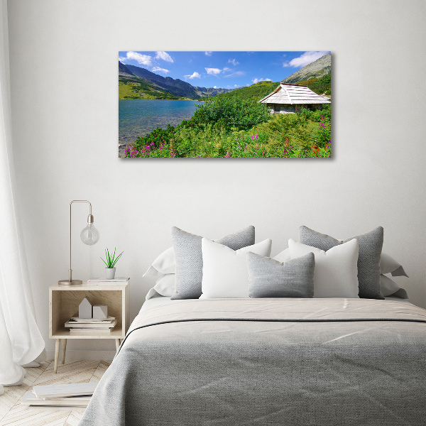 Acrylic wall art House in the Tatra Mountains