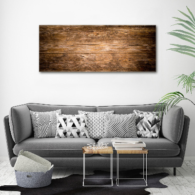 Acrylic print Wooden background