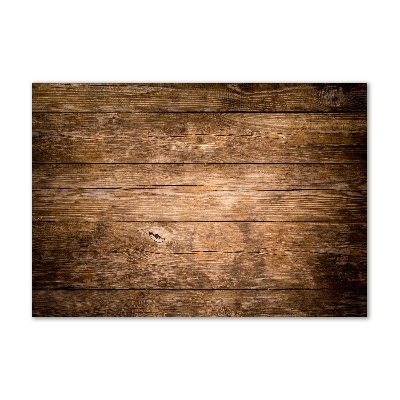 Acrylic print Wooden background