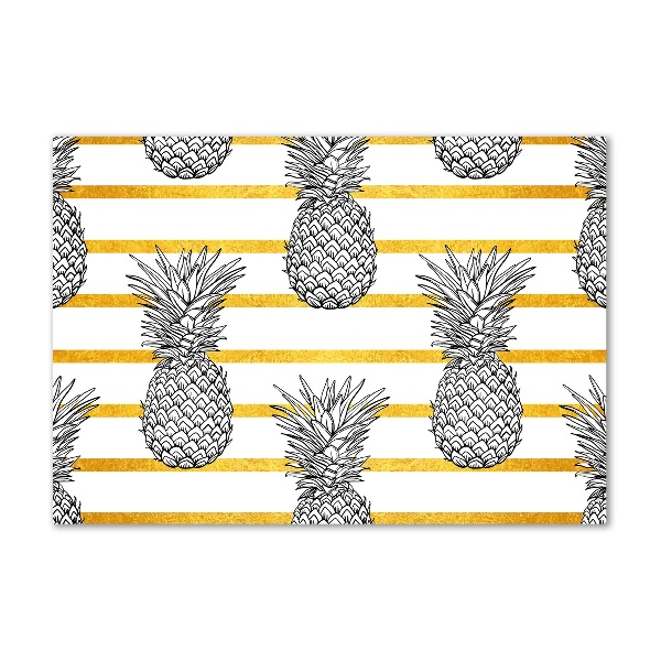 Wall art acrylic Pineapple stripes