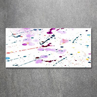 Wall art acrylic Abstract spots