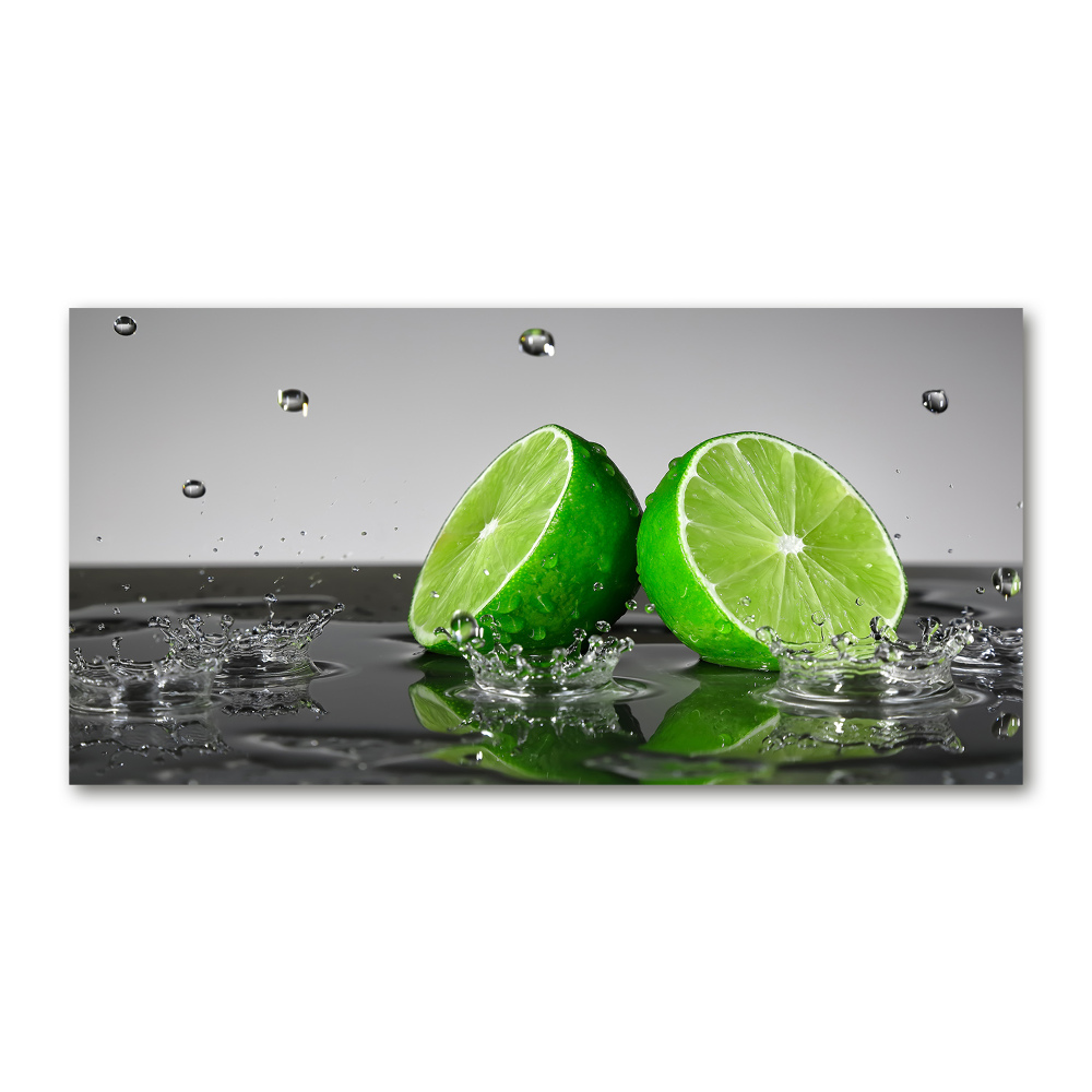 Acrylic wall art Lime