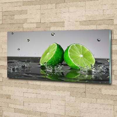 Acrylic wall art Lime