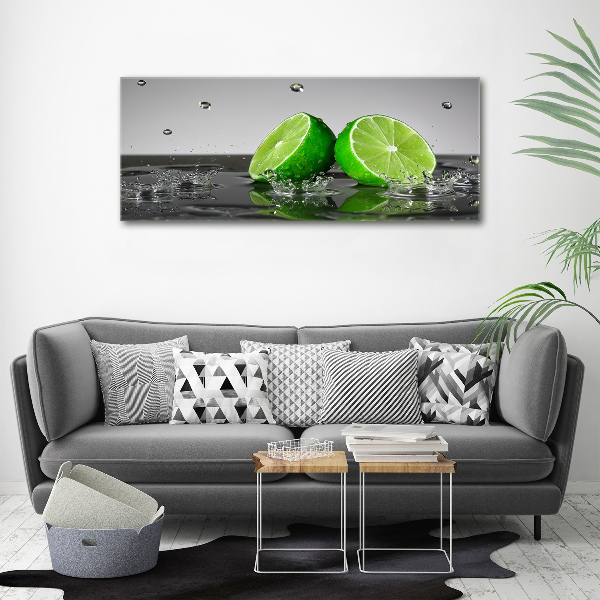 Acrylic wall art Lime