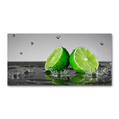 Acrylic wall art Lime