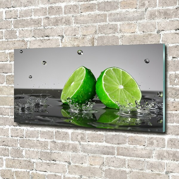 Acrylic wall art Lime