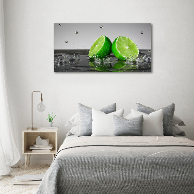 Acrylic wall art Lime