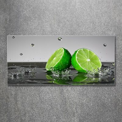 Acrylic wall art Lime