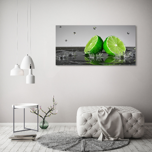 Acrylic wall art Lime