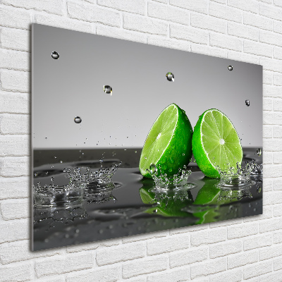 Acrylic wall art Lime