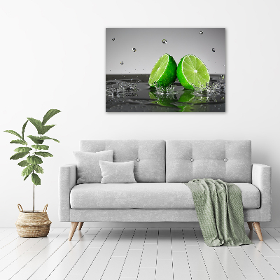 Acrylic wall art Lime