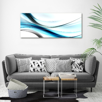 Wall art acrylic Wave abstraction