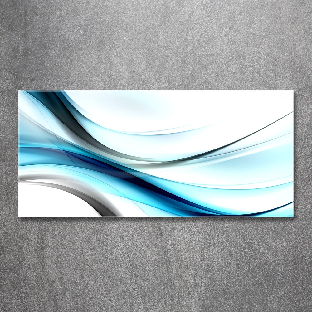 Wall art acrylic Wave abstraction