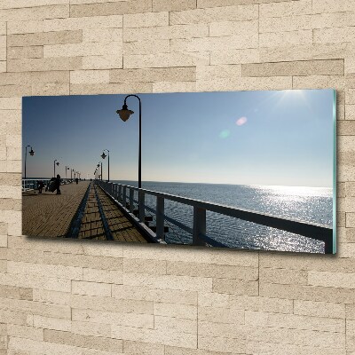 Print on acrylic Pier in Gdynia