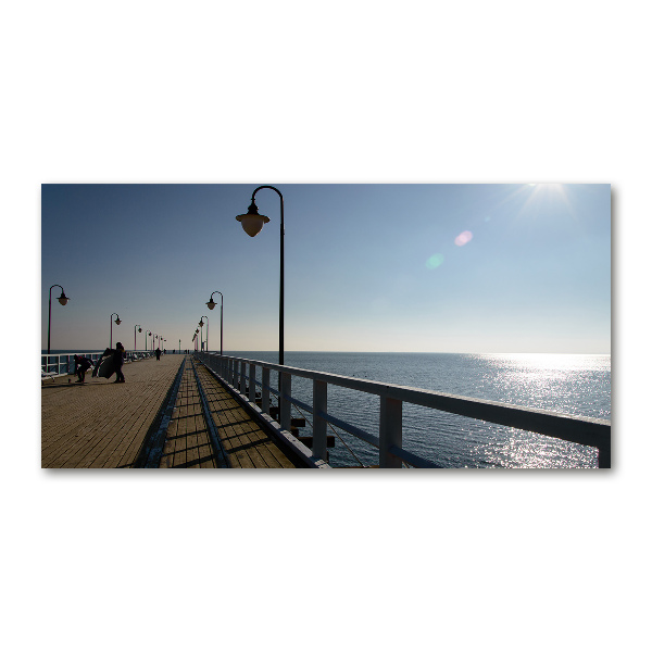 Print on acrylic Pier in Gdynia