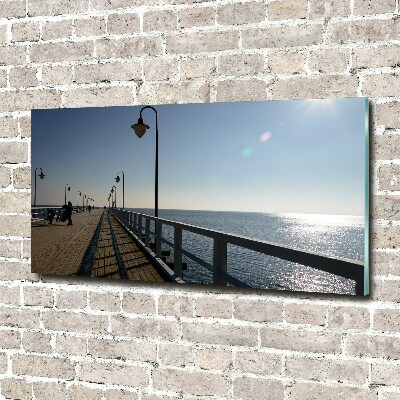 Print on acrylic Pier in Gdynia