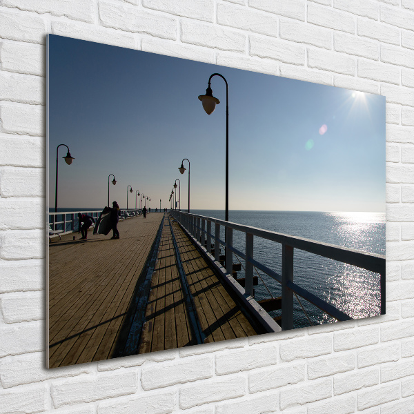 Print on acrylic Pier in Gdynia