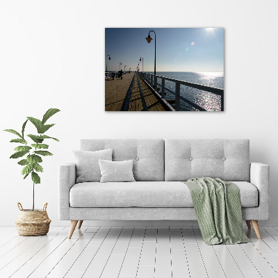 Print on acrylic Pier in Gdynia