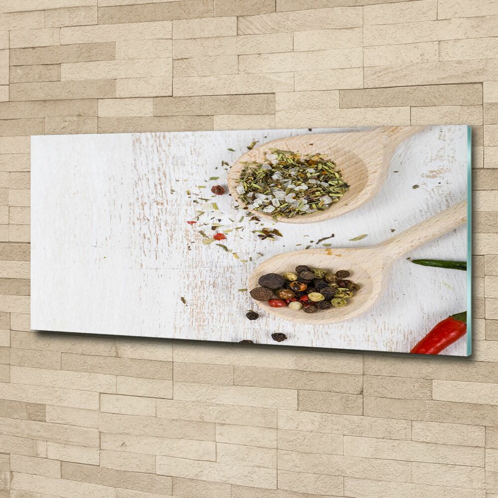 Wall art acrylic Vegetables and spices