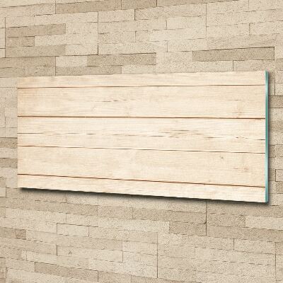 Wall art acrylic Wooden background