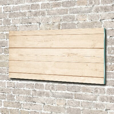 Wall art acrylic Wooden background