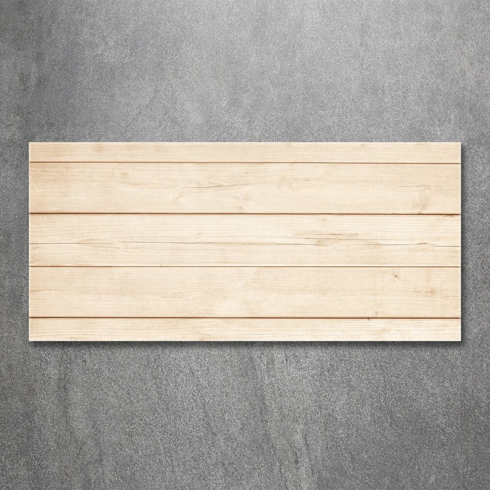 Wall art acrylic Wooden background