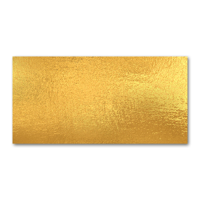 Wall art acrylic Golden foil background