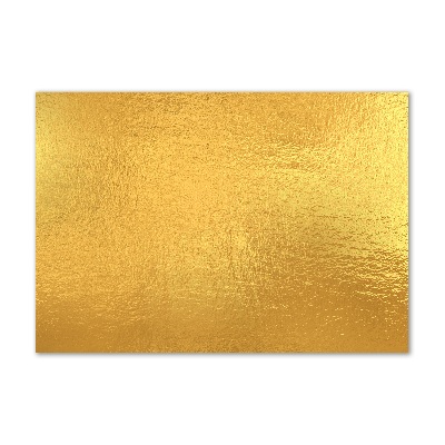 Wall art acrylic Golden foil background