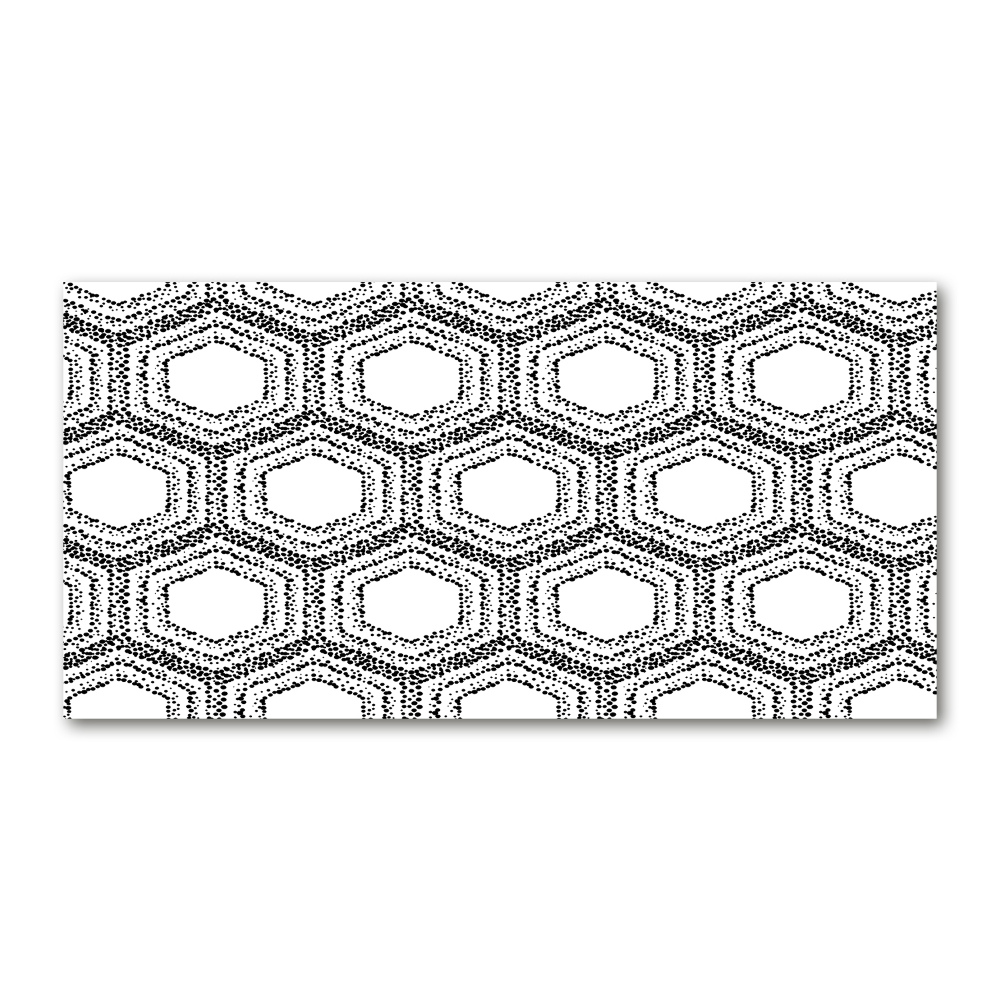 Wall art acrylic Geometric background