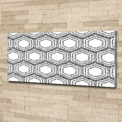 Wall art acrylic Geometric background