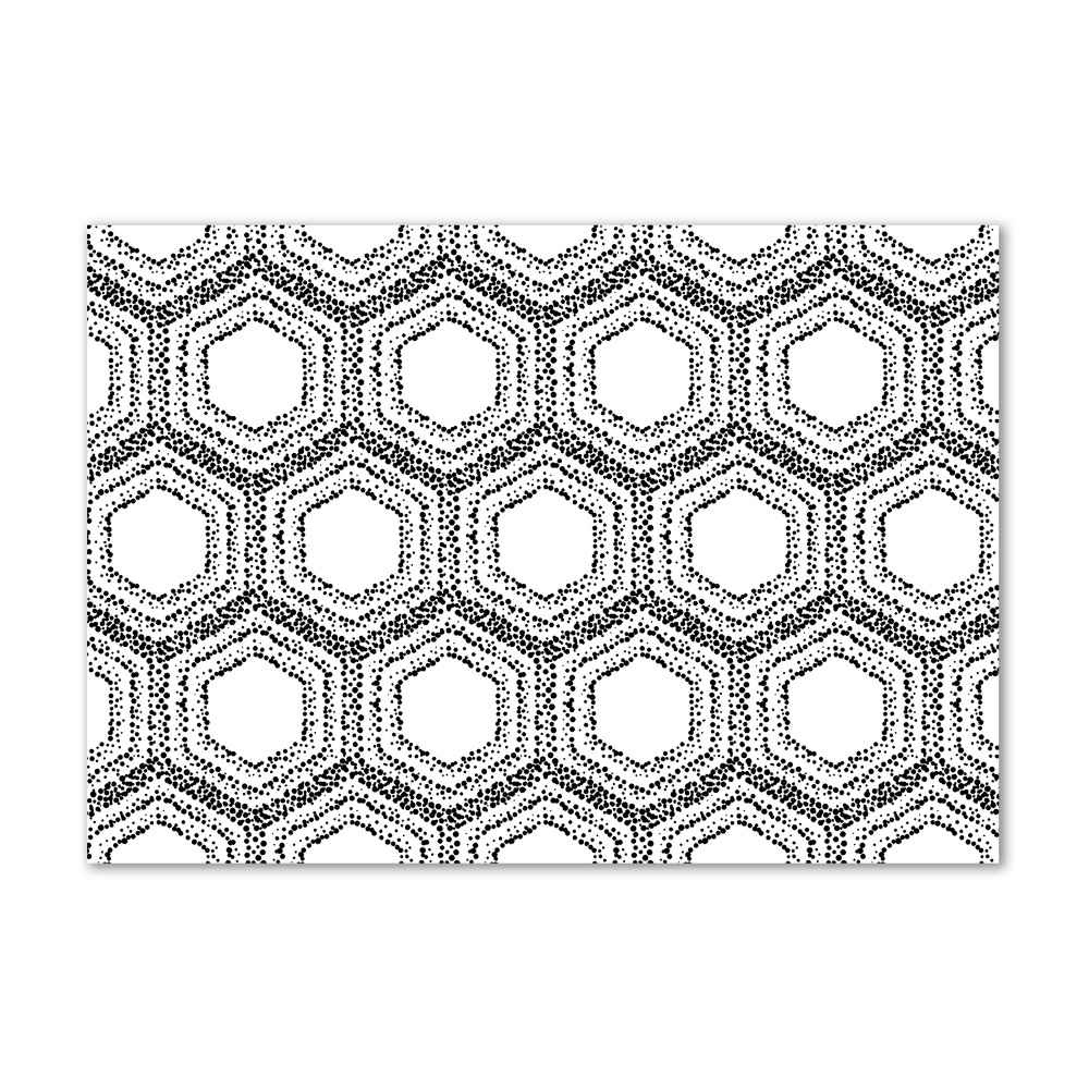 Wall art acrylic Geometric background