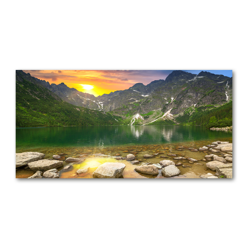 Print on acrylic Morskie Oko Tatry