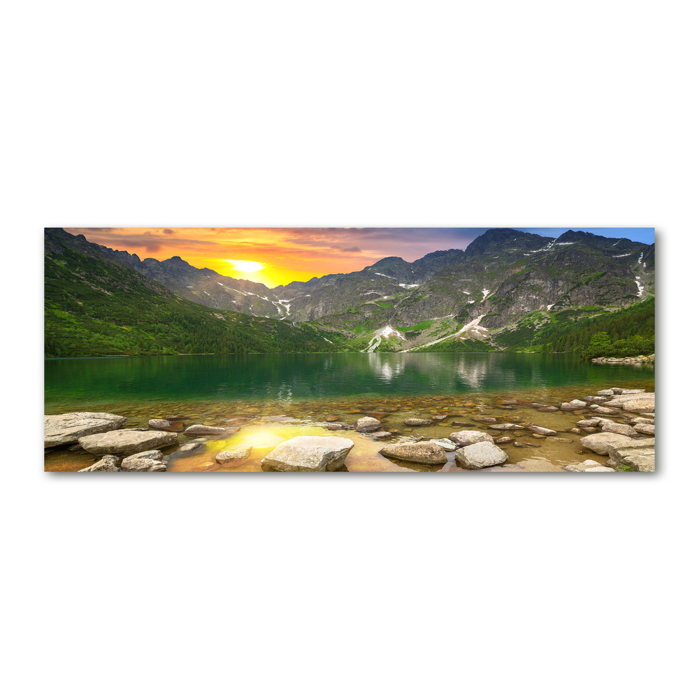 Print on acrylic Morskie Oko Tatry