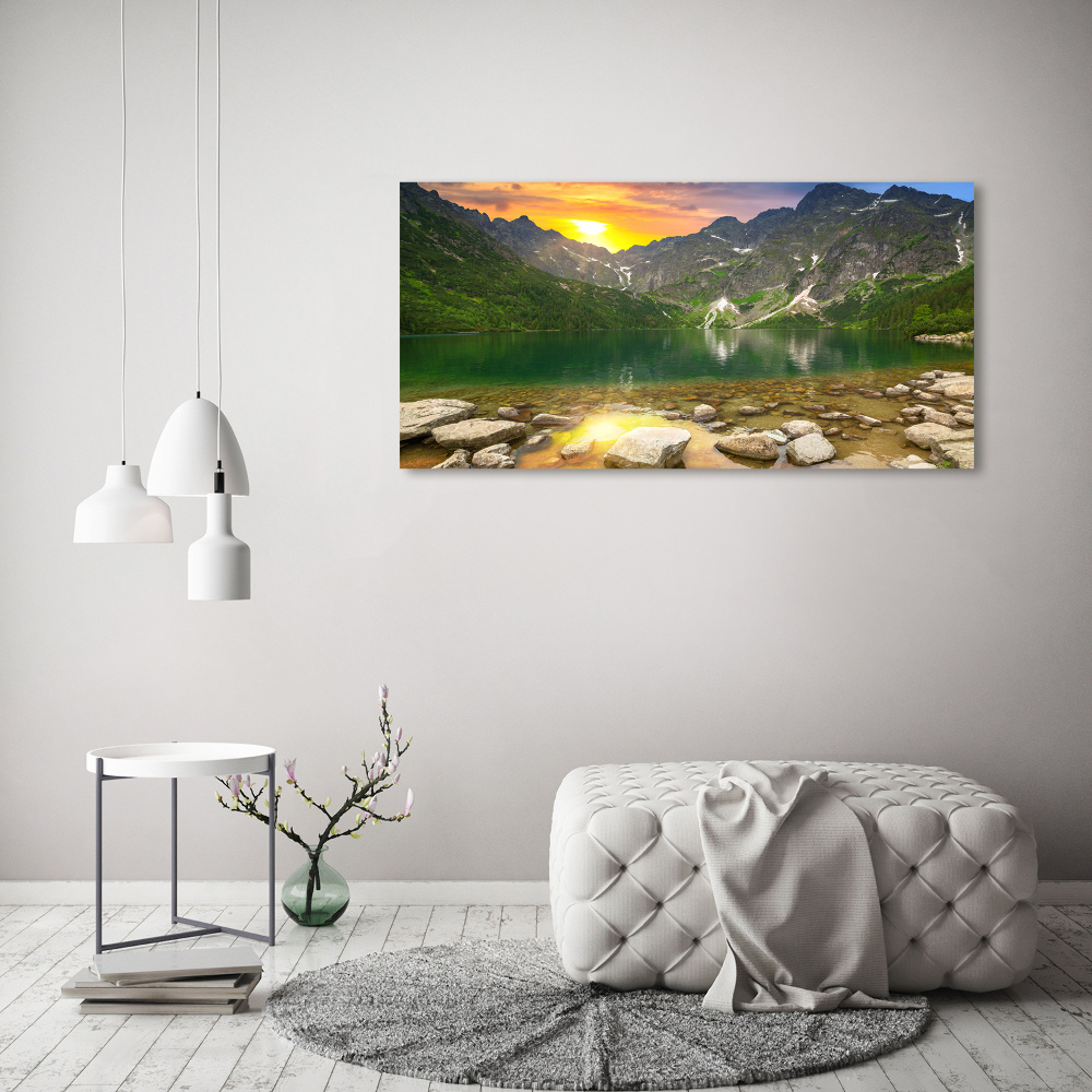 Print on acrylic Morskie Oko Tatry