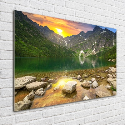 Print on acrylic Morskie Oko Tatry