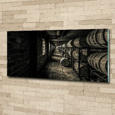 Print on acrylic Bourbon barrels