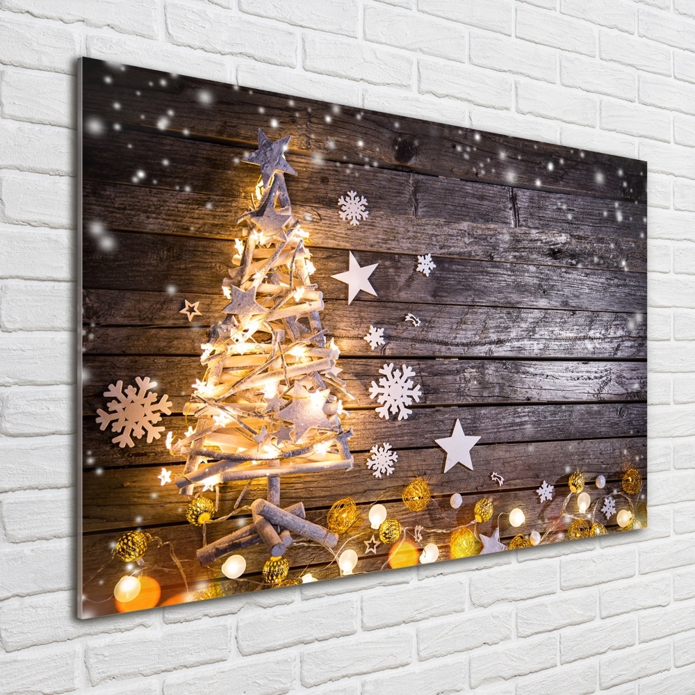 Print on acrylic Illuminated Christmas tree