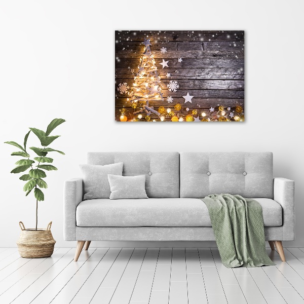 Print on acrylic Illuminated Christmas tree