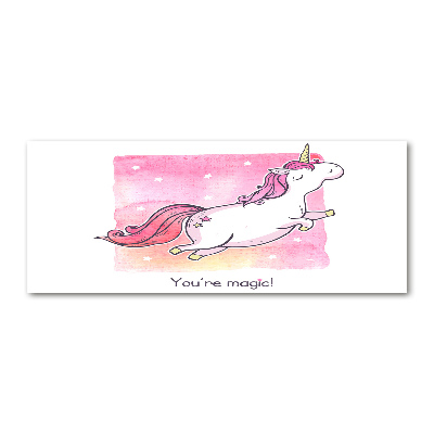 Print on acrylic Pink unicorn