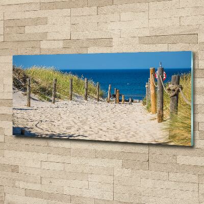 Wall art acrylic Coastal dunes