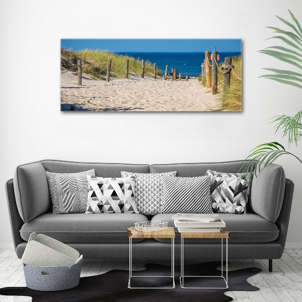 Wall art acrylic Coastal dunes