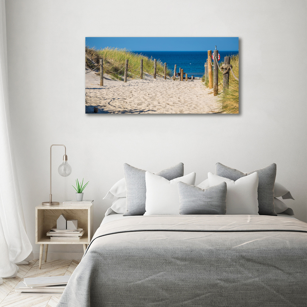 Wall art acrylic Coastal dunes