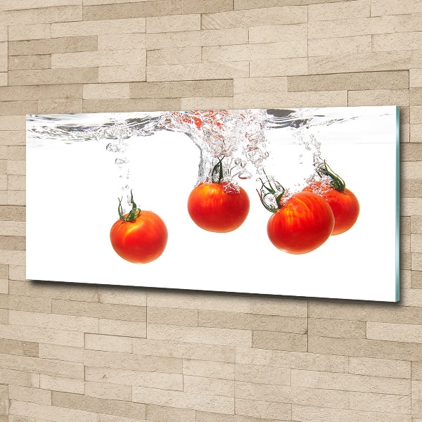 Print on acrylic Tomatoes under water