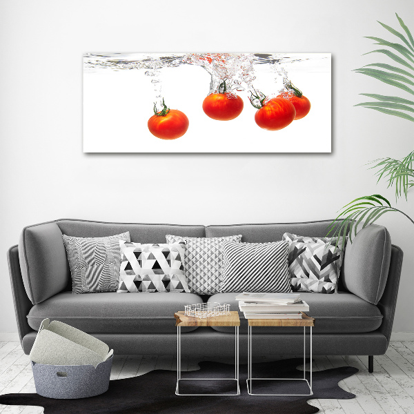 Print on acrylic Tomatoes under water